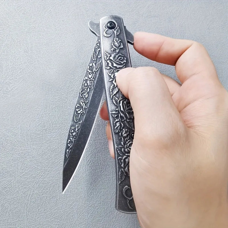 RoseCraft EDC Folding Knife - Versatile Companion
