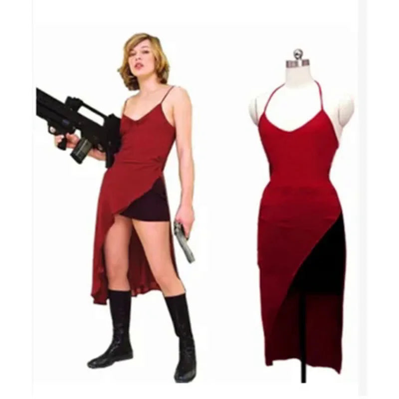 Red Dress Cosplay: Alice