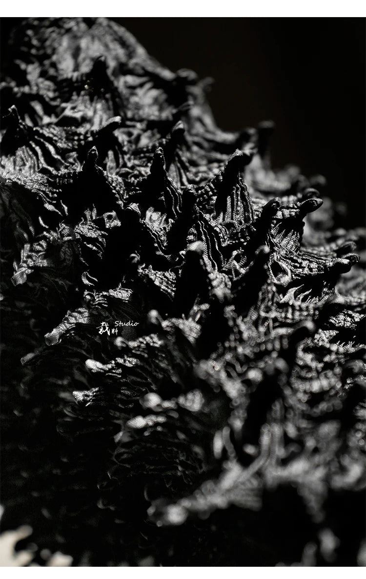 Hedgehog Elegance: 3D Handmade Designer Fabric Bag