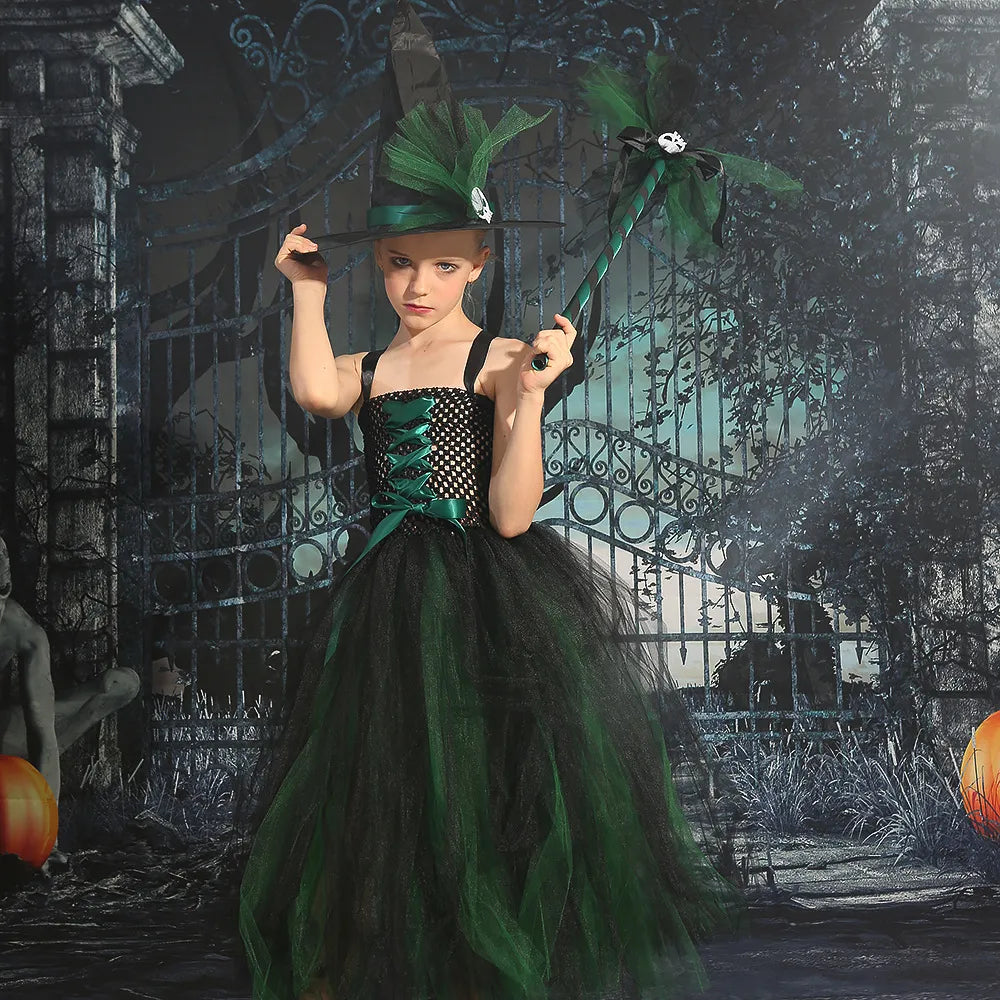 Halloween Children Witch Costume