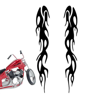 FlameCraft Reflective Motorcycle Decals