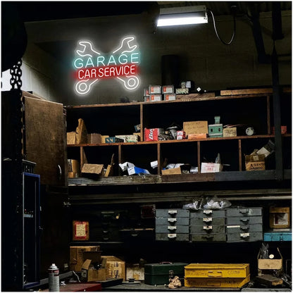 Garage Car Service Neon Signs