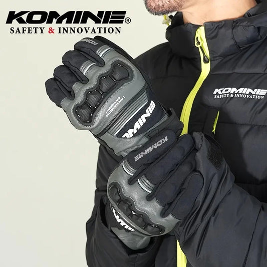 Komine GK-856 Sheepskin CE2 Motorcycle Gloves
