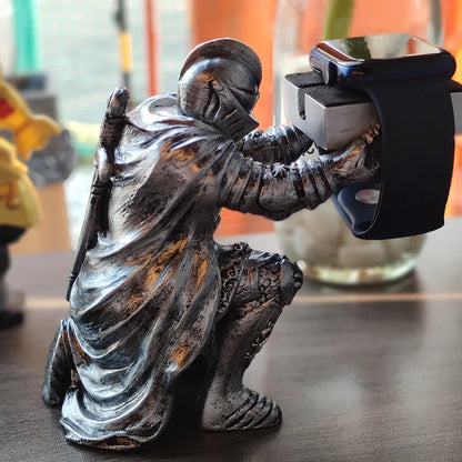 Black Warrior Watch Stand & Charger Display Holder