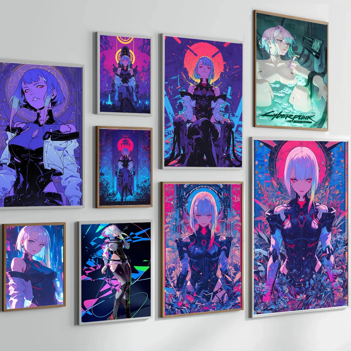 Cyberpunk 2077 Art: Judy & Johnny Wall Decor