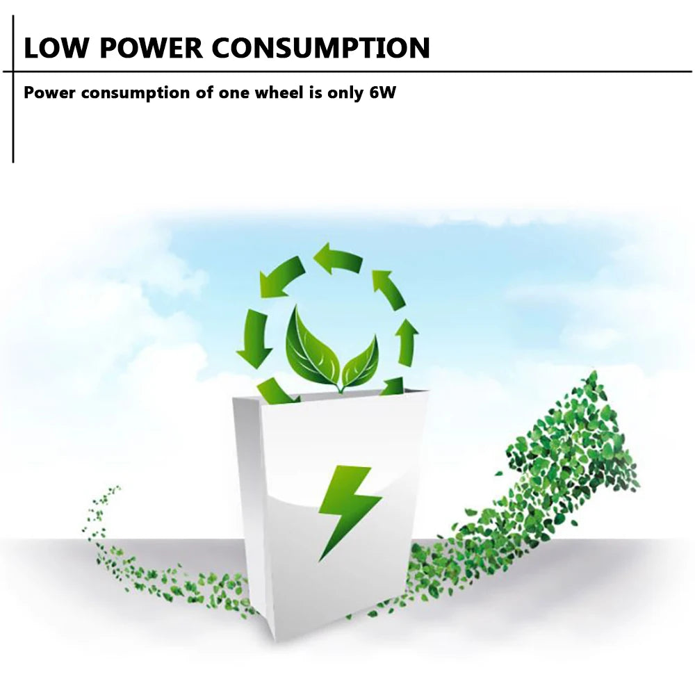 MotoGlow Hub Light - Colorful LED Wheel Lamp