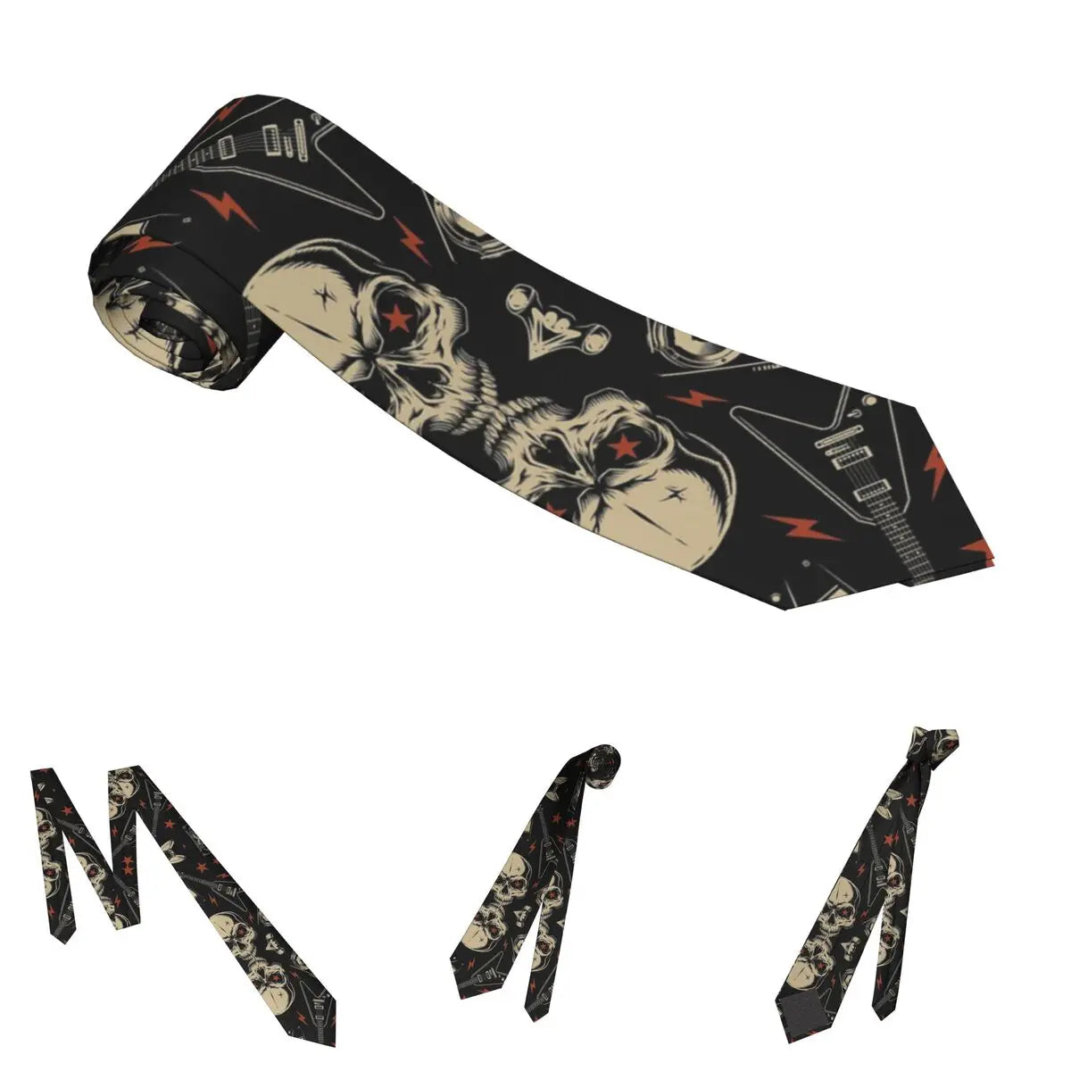 Retro Neck Ties for Men Narrow Accessories Party