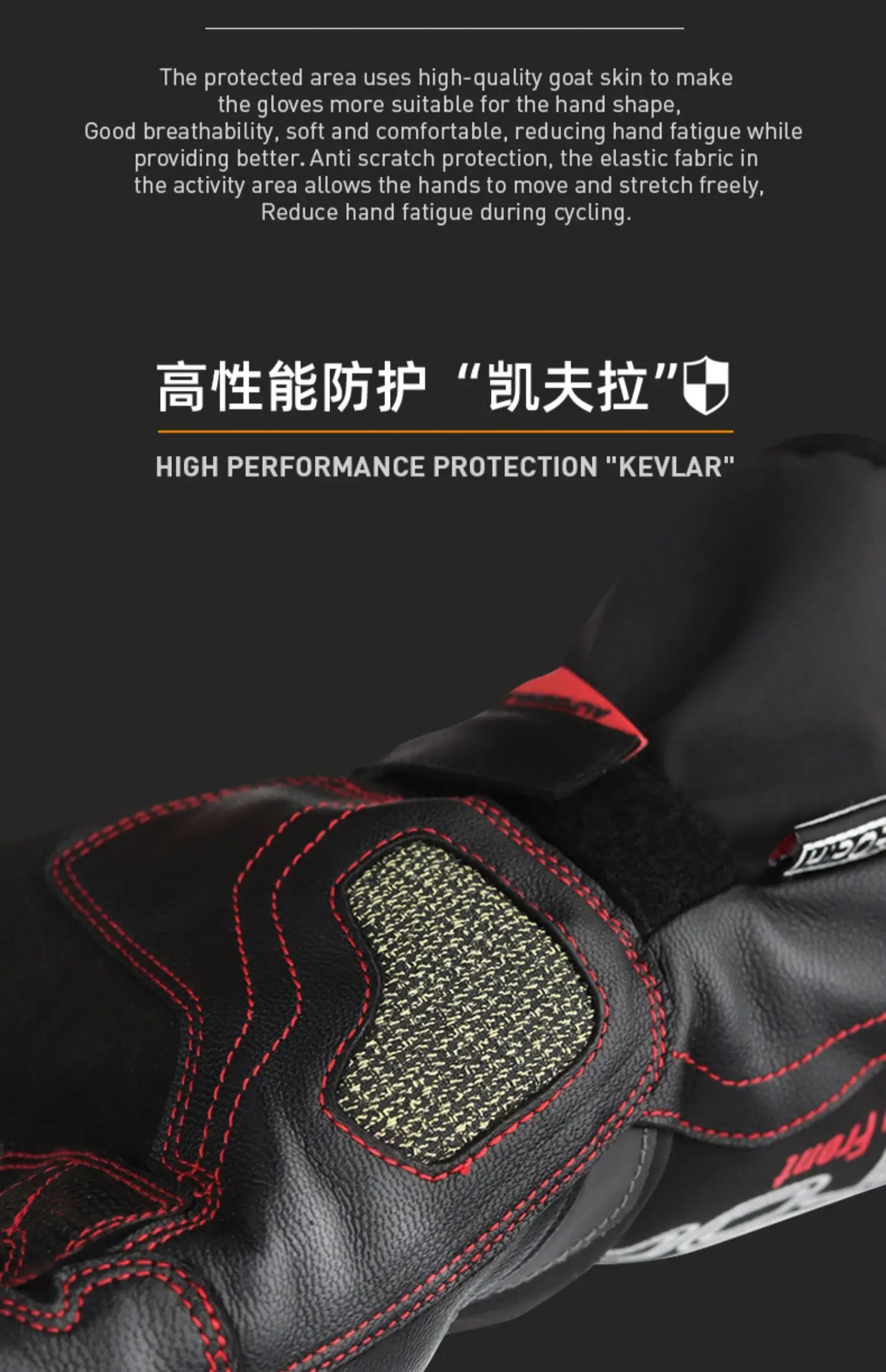 Winter Windproof Touchscreen Motorcycle Gloves