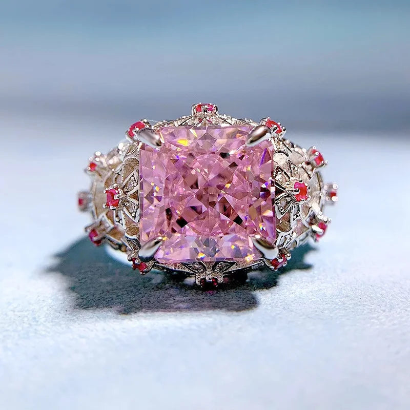 Vintage Diamond Ring Engagement Jewelry Gift