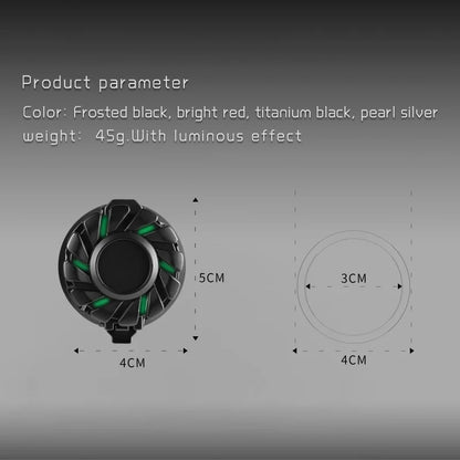 Metal Ignition Button Cover - One Click Start