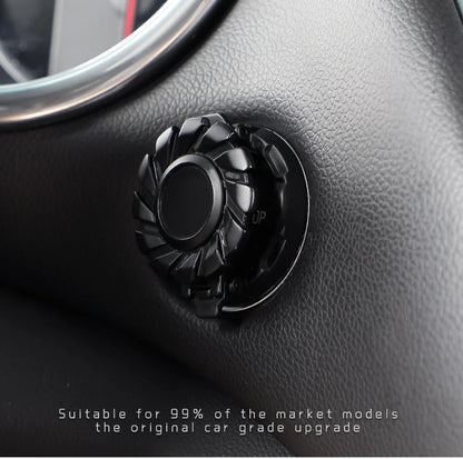Metal Ignition Button Cover - One Click Start