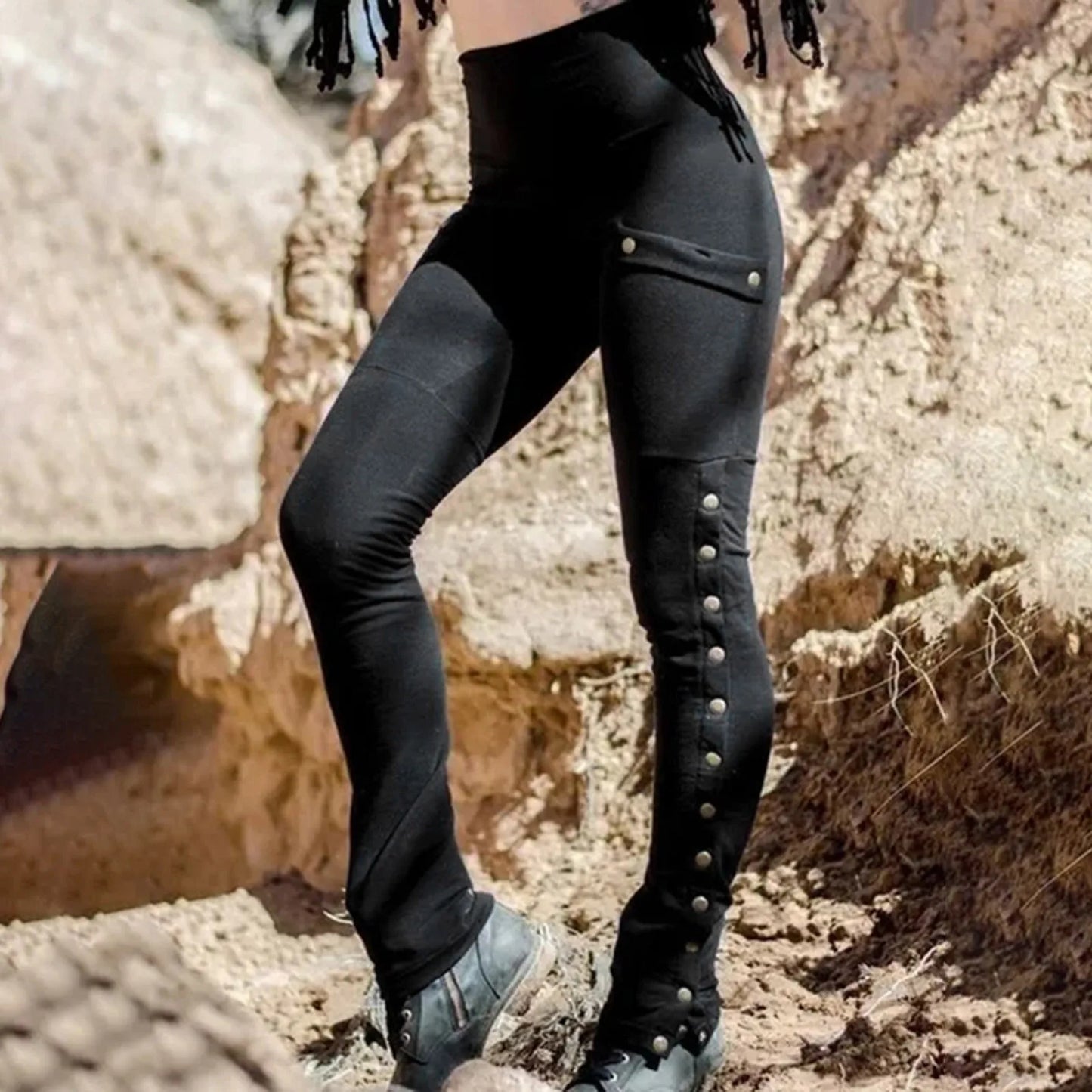 WarmFit Slim Leggings with Pockets for Women