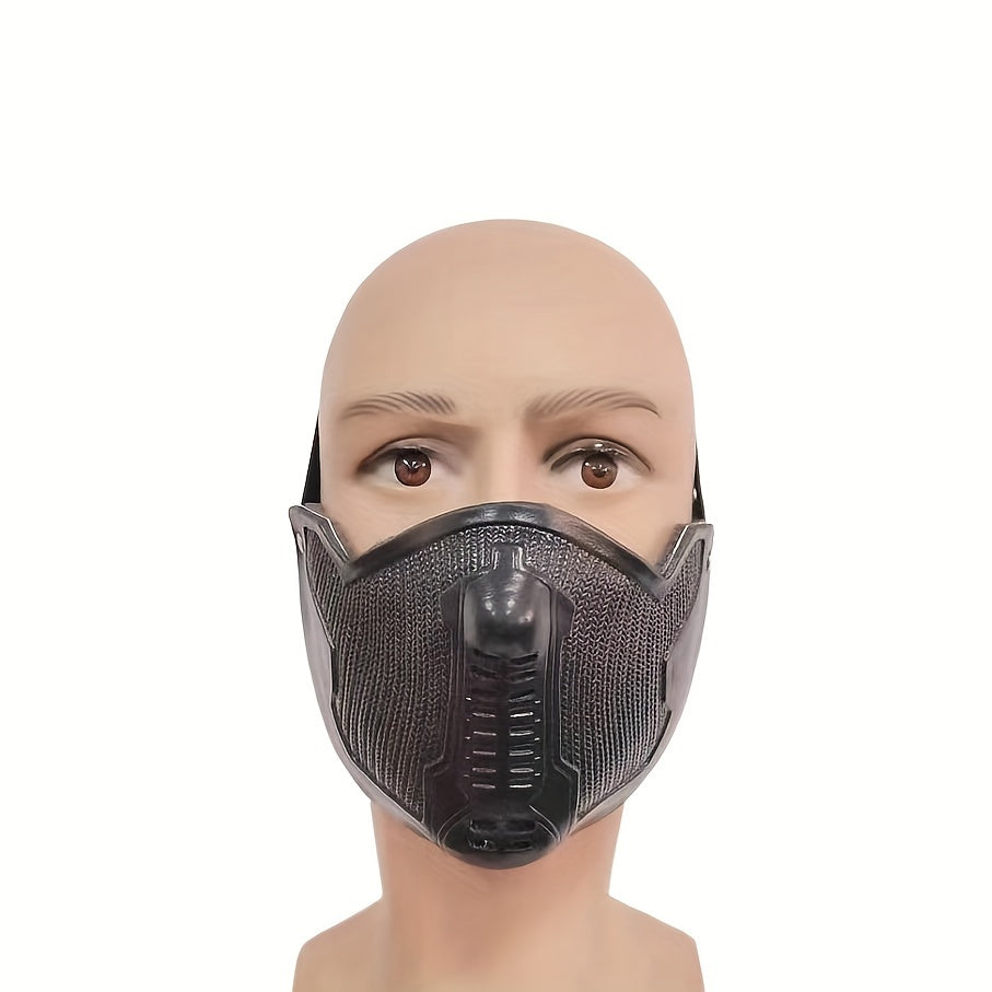 Funky Winter Soldier Latex Mask for Heroes & Cosplay