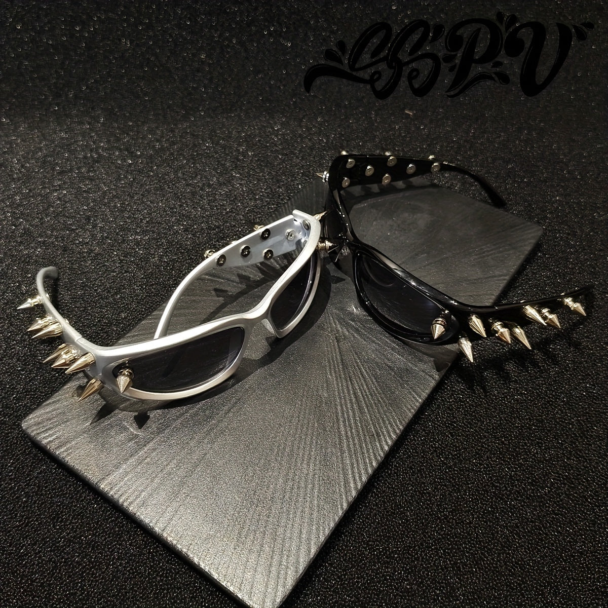 Rivet Cat Eye Shades - Cyber Chic Eyewear