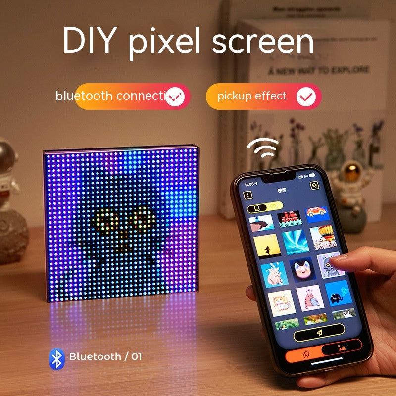 DIY Pixel Atmosphere Night Light E-sports Table Lamp