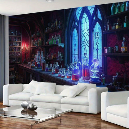 Enchanted Witch's Alchemy Wall Tapestry