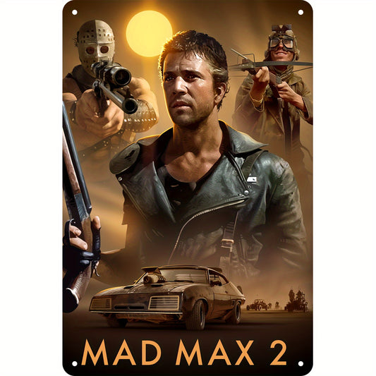 Mad Max Retro Metal Sign - Vintage Home Decor
