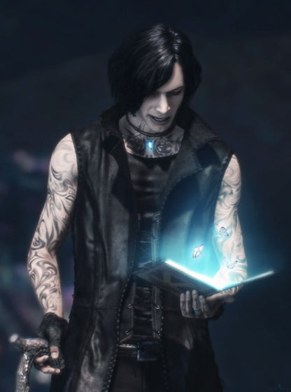 Game DMC 5 V Vitale  Costume Wig